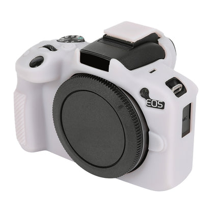 For Canon EOS R50 Soft Silicone Protective Case(Jello Pink) by buy2fix