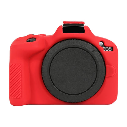 For Canon EOS R50 Soft Silicone Protective Case(Red) by buy2fix
