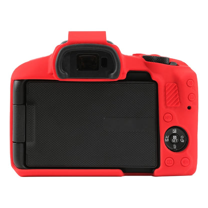 For Canon EOS R50 Soft Silicone Protective Case(Red) by buy2fix