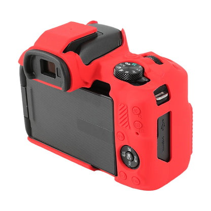 For Canon EOS R50 Soft Silicone Protective Case(Red) by buy2fix