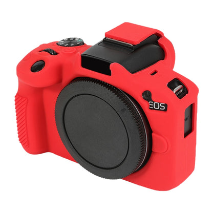 For Canon EOS R50 Soft Silicone Protective Case(Red) by buy2fix