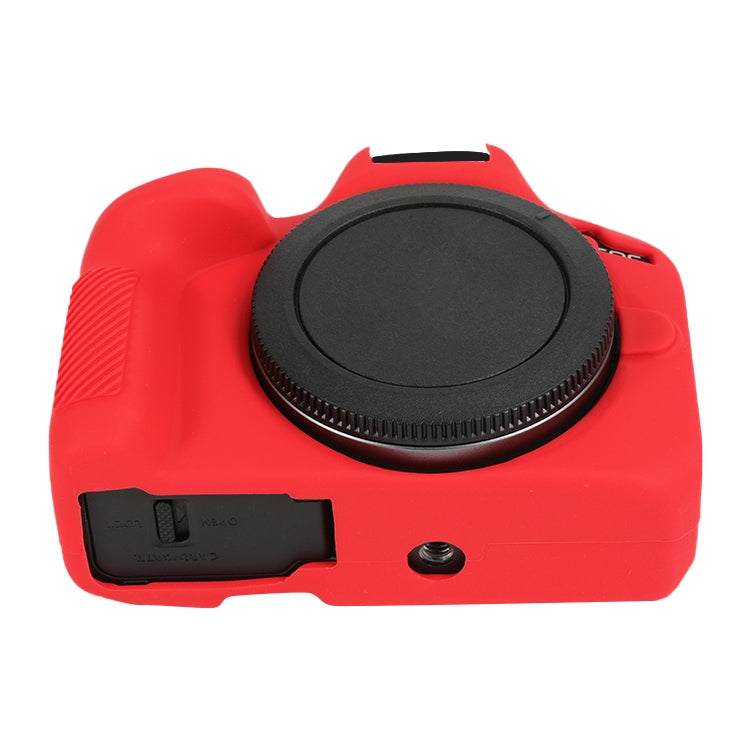 For Canon EOS R50 Soft Silicone Protective Case(Red) by buy2fix