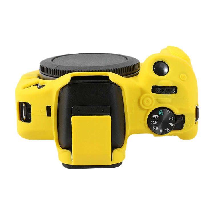 For Canon EOS R50 Soft Silicone Protective Case(Yellow) by buy2fix