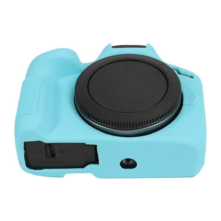 For Canon EOS R50 Soft Silicone Protective Case(Sky Blue) by buy2fix