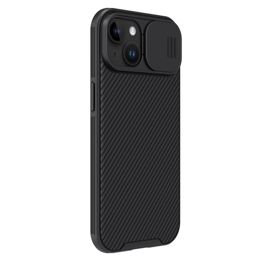 For iPhone 15 NILLKIN CamShield Pro Magnetic Magsafe Phone Case(Black) - iPhone 15 Cases by NILLKIN | Online Shopping UK | buy2fix