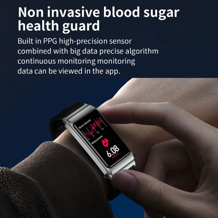 K80 1.57 inch Silicone Band IP67 Earphone Detachable Smart Watch Support Bluetooth Call(Black) by buy2fix