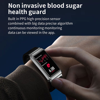 K80 1.57 inch Silicone Band IP67 Earphone Detachable Smart Watch Support Bluetooth Call(Black) by buy2fix