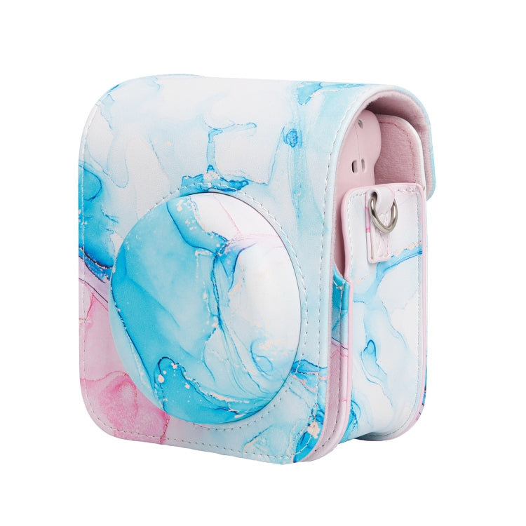 For FUJIFILM instax mini 12 Painted Full Body Leather Case Camera Bag with Strap(Dream Waves) by buy2fix
