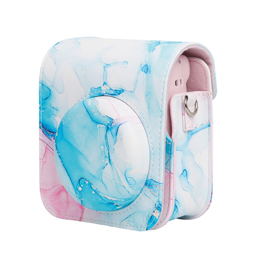 For FUJIFILM instax mini 12 Painted Full Body Leather Case Camera Bag with Strap(Dream Waves) by buy2fix