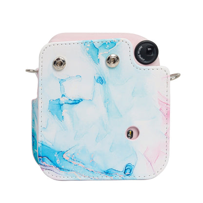 For FUJIFILM instax mini 12 Painted Full Body Leather Case Camera Bag with Strap(Dream Waves) by buy2fix