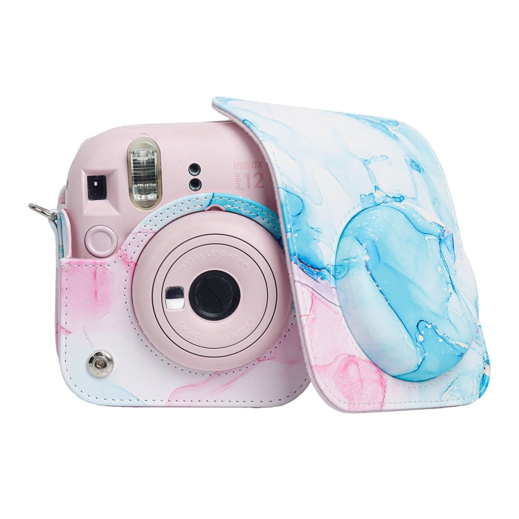 For FUJIFILM instax mini 12 Painted Full Body Leather Case Camera Bag with Strap(Dream Waves) by buy2fix