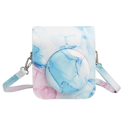 For FUJIFILM instax mini 12 Painted Full Body Leather Case Camera Bag with Strap(Dream Waves) by buy2fix
