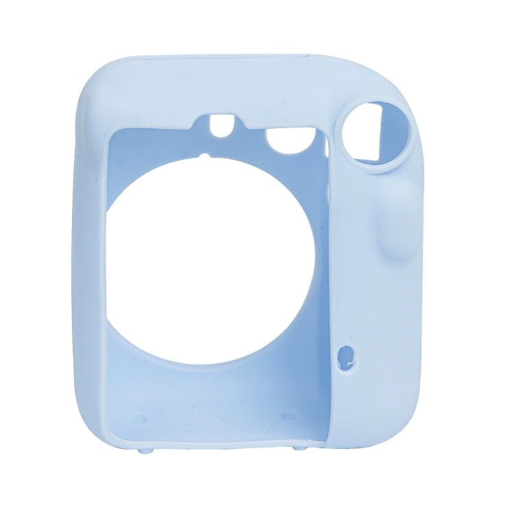 For FUJIFILM instax mini 12 Soft Silicone Camera Protective Case(Blue) by buy2fix