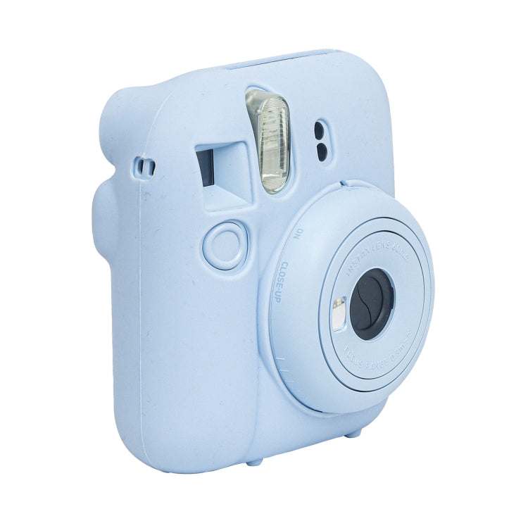 For FUJIFILM instax mini 12 Soft Silicone Camera Protective Case(Blue) by buy2fix
