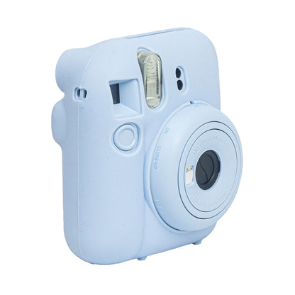 For FUJIFILM instax mini 12 Soft Silicone Camera Protective Case(Blue) by buy2fix