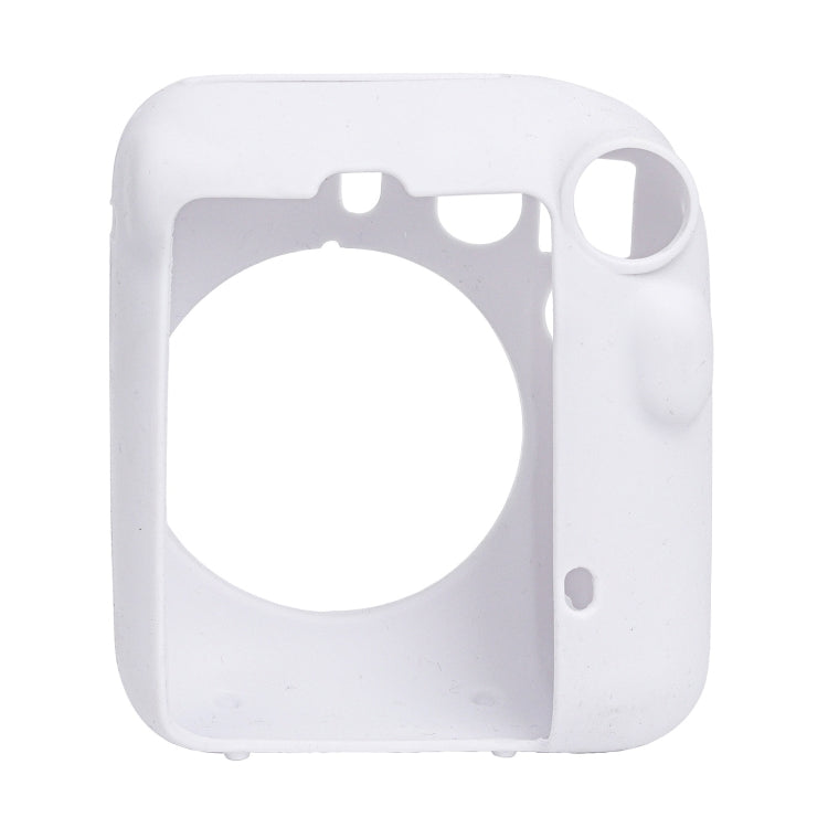 For FUJIFILM instax mini 12 Soft Silicone Camera Protective Case(White) by buy2fix