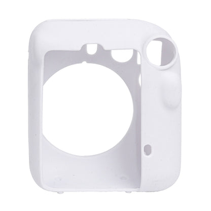 For FUJIFILM instax mini 12 Soft Silicone Camera Protective Case(White) by buy2fix