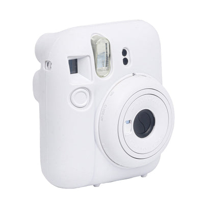 For FUJIFILM instax mini 12 Soft Silicone Camera Protective Case(White) by buy2fix