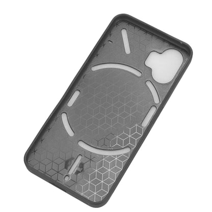 For Nothing Phone 2 Cow Pattern Sewing Back Cover Phone Case(Black) - Nothing Cases by buy2fix | Online Shopping UK | buy2fix