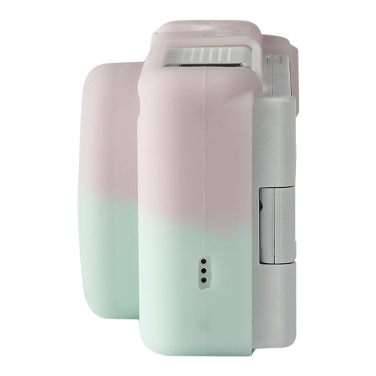 For Sony ZV-1F / ZV1 M2 Soft Silicone Protective Case(Jello Pink Green) by buy2fix