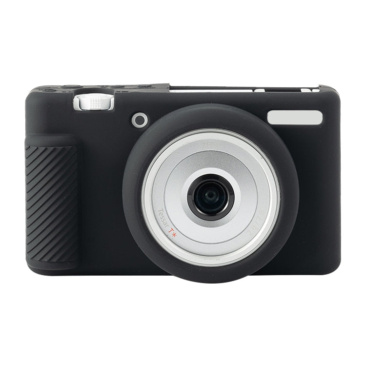 For Sony ZV-1F / ZV1 M2 Soft Silicone Protective Case(Black) by buy2fix