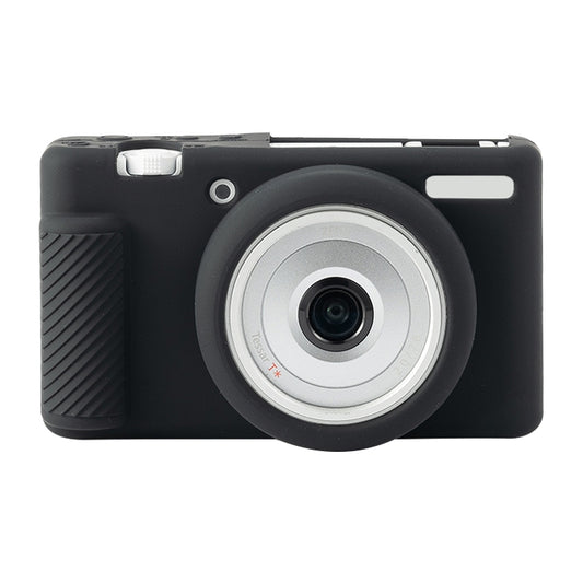 For Sony ZV-1F / ZV1 M2 Soft Silicone Protective Case(Black) by buy2fix