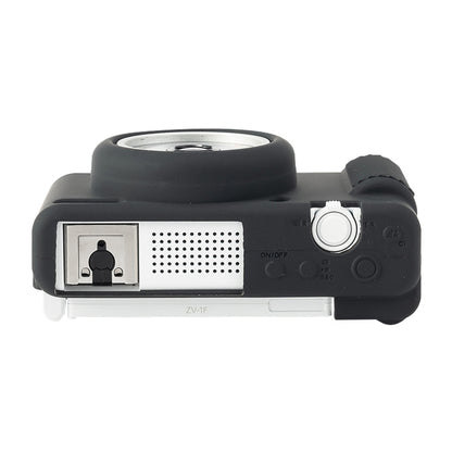 For Sony ZV-1F / ZV1 M2 Soft Silicone Protective Case(Black) by buy2fix