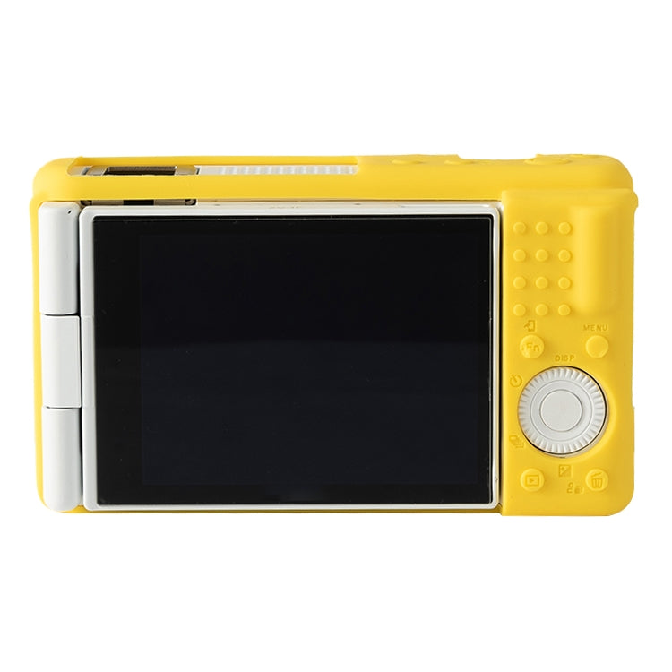For Sony ZV-1F / ZV1 M2 Soft Silicone Protective Case(Yellow) by buy2fix