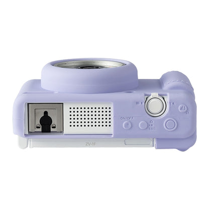 For Sony ZV-1F / ZV1 M2 Soft Silicone Protective Case(Purple) by buy2fix
