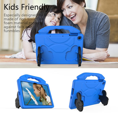 For Honor Pad X8 10.1 Thumb Bracket EVA Shockproof Tablet Case(Blue) - Honor by buy2fix | Online Shopping UK | buy2fix
