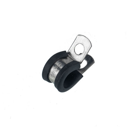 42 PCS Car Rubber Cushion Pipe Clamps Stainless Steel Clamps - Booster Cable & Clip by buy2fix | Online Shopping UK | buy2fix