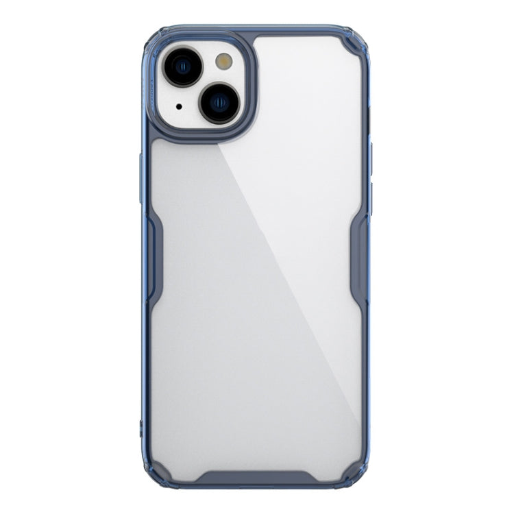 For iPhone 15 NILLKIN Ultra Clear PC + TPU Phone Case(Blue) - iPhone 15 Cases by NILLKIN | Online Shopping UK | buy2fix