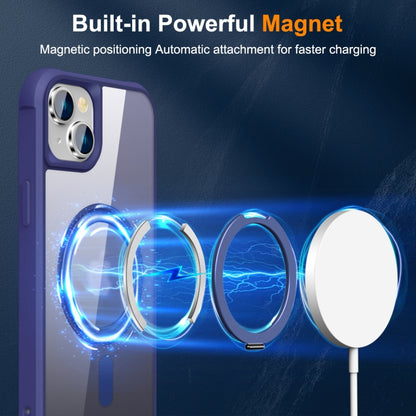 For iPhone 14 / 13 MagSafe Magnetic Rotating Holder Phone Case(Klein Blue) by buy2fix