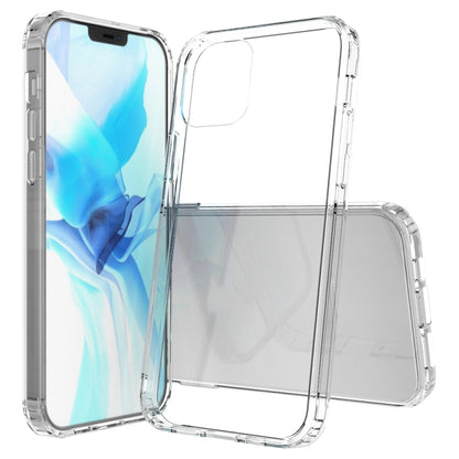 For iPhone 12 / 12 Pro Shockproof Scratchproof TPU + Acrylic Protective Case(Transparent) - iPhone 12 / 12 Pro Cases by buy2fix | Online Shopping UK | buy2fix