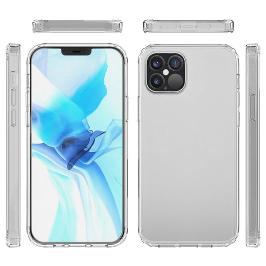 For iPhone 12 / 12 Pro Shockproof Scratchproof TPU + Acrylic Protective Case(Transparent) - iPhone 12 / 12 Pro Cases by buy2fix | Online Shopping UK | buy2fix