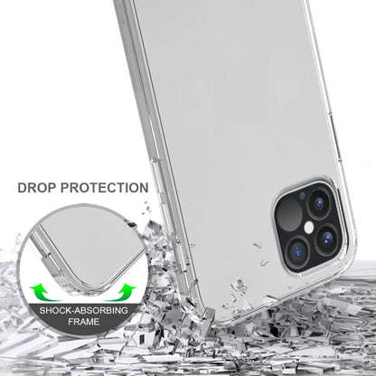 For iPhone 12 / 12 Pro Shockproof Scratchproof TPU + Acrylic Protective Case(Transparent) - iPhone 12 / 12 Pro Cases by buy2fix | Online Shopping UK | buy2fix