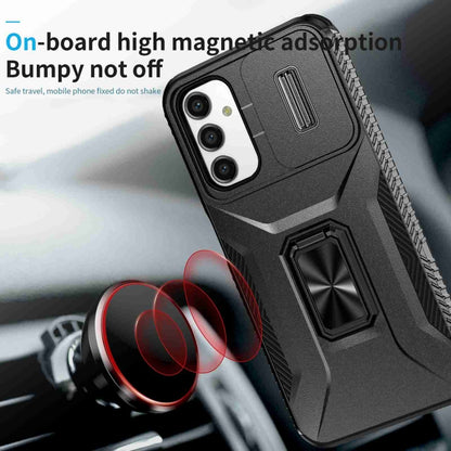 For Samsung Galaxy A14 5G Sliding Camshield Holder Phone Case(Black) by buy2fix