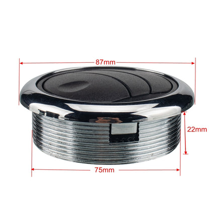 Overall Type 46mm AC Air Outlet Vent for RV Bus Boat Yacht, Thread Height: 22mm - Air Conditioning System by buy2fix | Online Shopping UK | buy2fix