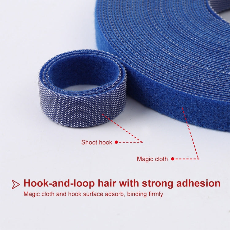 1.2cm 3m Reusable & Dividable Hook and Loop Cable Ties(Random Color Delivery) - Cable Organizer by buy2fix | Online Shopping UK | buy2fix