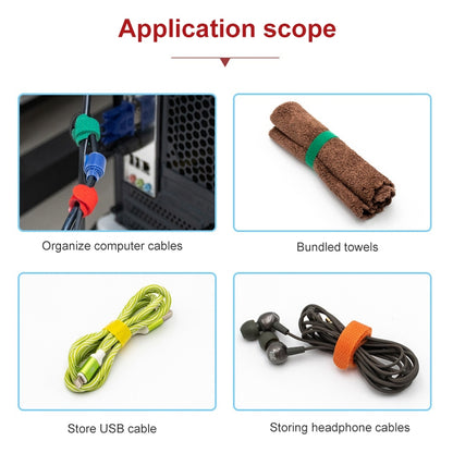 1.2cm 3m Reusable & Dividable Hook and Loop Cable Ties(Random Color Delivery) - Cable Organizer by buy2fix | Online Shopping UK | buy2fix