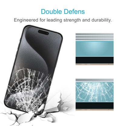 For iPhone 15 Plus / 15 Pro Max 0.26mm 9H 2.5D Tempered Glass Film - iPhone 15 Pro Max Tempered Glass by DIYLooks | Online Shopping UK | buy2fix