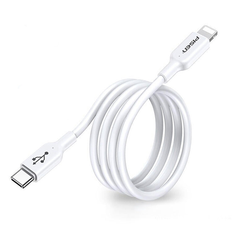 PISEN 1m 3.0A Type-C to 8 Pin PD Fast Charging Cable by buy2fix