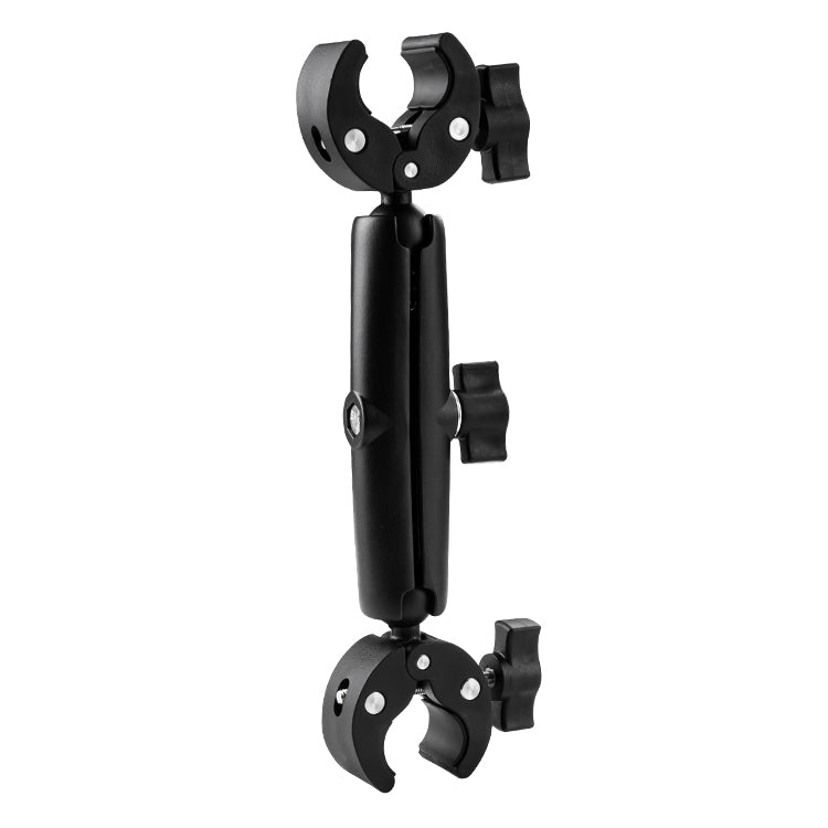Motorcycle Dual-heads Crabs Clamps Handlebar Fixed Mount, Length:28cm by buy2fix