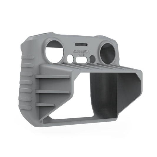 For DJI RC 2 Sunnylife Remote Control Shockproof Anti-scratch Silicone Case with Hood(Grey) - Others by Sunnylife | Online Shopping UK | buy2fix