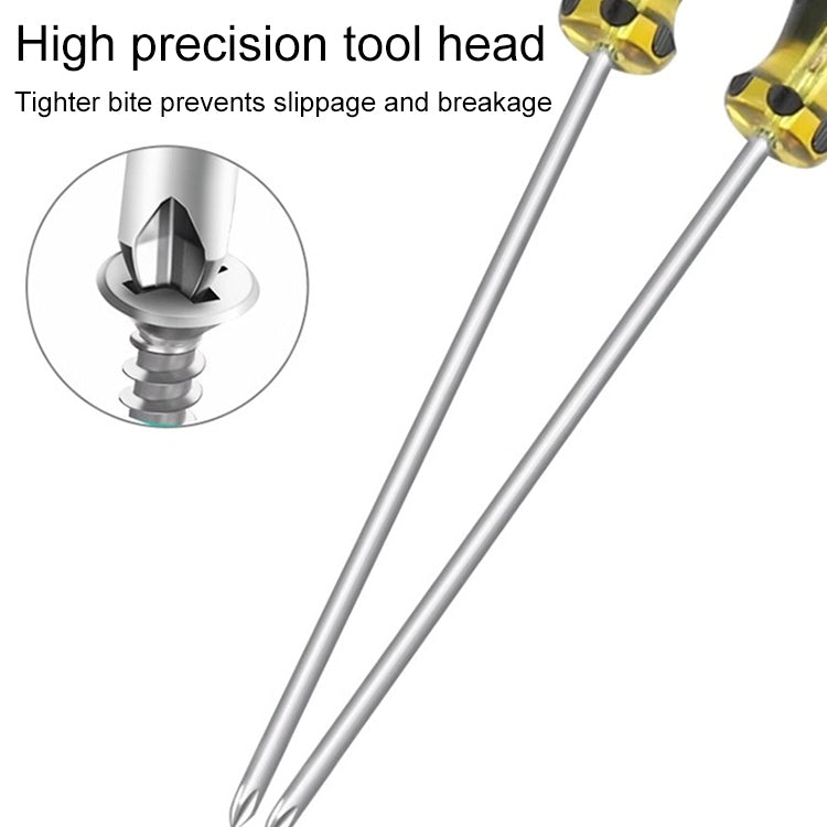 Extended Screwdriver 12 inch Cross-shaped Screwdriver Special Long Magnetic Sewing Machine Machine Repair Screwdriver(Cross) - Screwdriver by buy2fix | Online Shopping UK | buy2fix