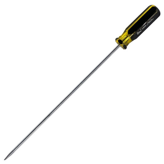 Extended Screwdriver 12 inch Cross-shaped Screwdriver Special Long Magnetic Sewing Machine Machine Repair Screwdriver(One Word) - Screwdriver by buy2fix | Online Shopping UK | buy2fix