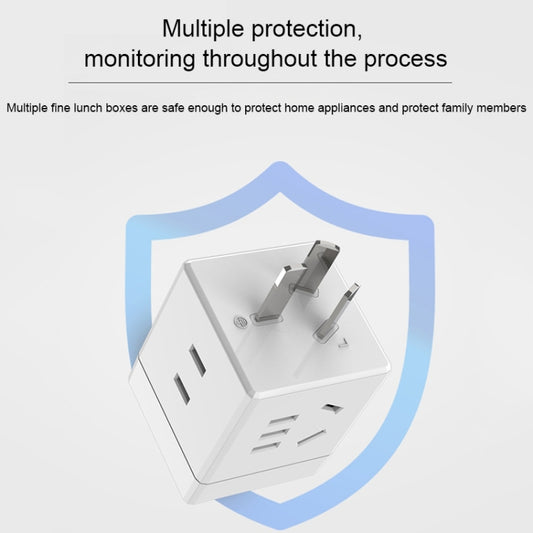 KYFEN USB Smart Mini Multi-function Fast Charging Socket(White) - Extension Socket by buy2fix | Online Shopping UK | buy2fix