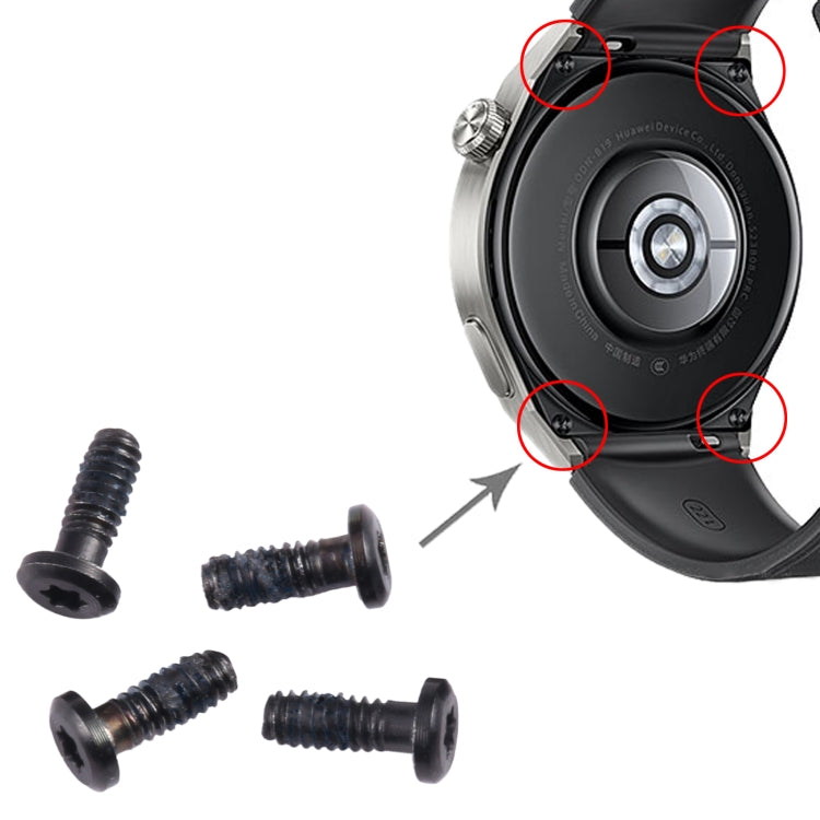For Huawei Watch 3 Pro 5pcs Original Back Cover Screws - For Huawei by buy2fix | Online Shopping UK | buy2fix