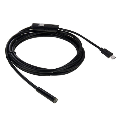 AN97 Waterproof Micro USB Endoscope Hard Tube Inspection Camera for Parts of OTG Function Android Mobile Phone, with 6 LEDs, Lens Diameter:5.5mm(Length: 1m) -  by buy2fix | Online Shopping UK | buy2fix