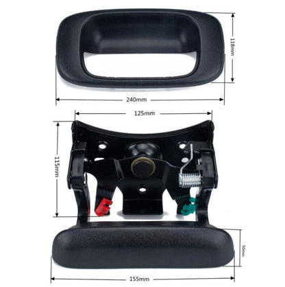 Car Tailgate Handle Set 15997911+15228541 for Chevrolet - Door Handles by buy2fix | Online Shopping UK | buy2fix